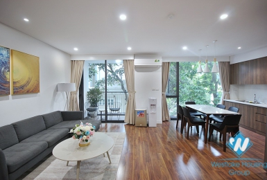 A brightly serviced apartment for rent in Tay Ho area